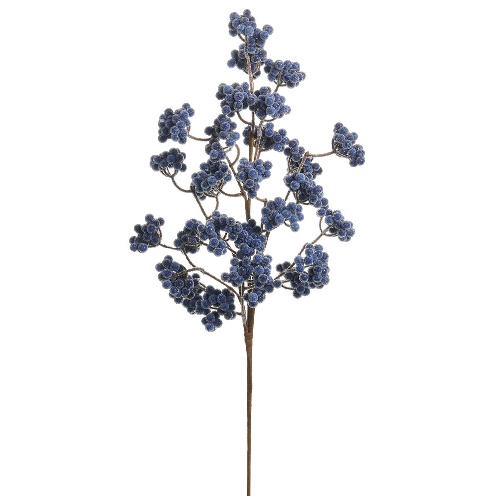 27" Blueberry Cluster Spray