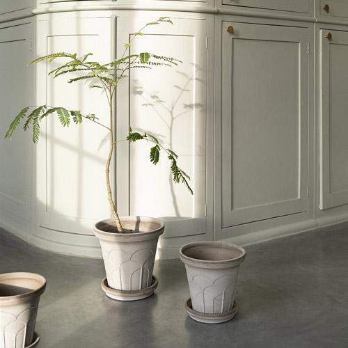 Berg's Potter GREY Fleur Pot