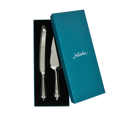 Juliska Berry & Thread Polished Cake Knife & Server Set