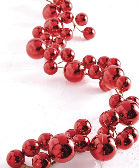 DC 4' Red Ball Garland