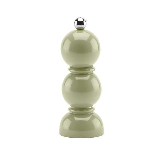 MINI (14cm) Sage Green Bobbin Salt or Pepper Mill