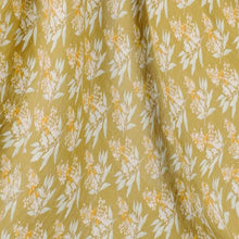 Load image into Gallery viewer, Gold Floral Organic Swaddle Milkbarn