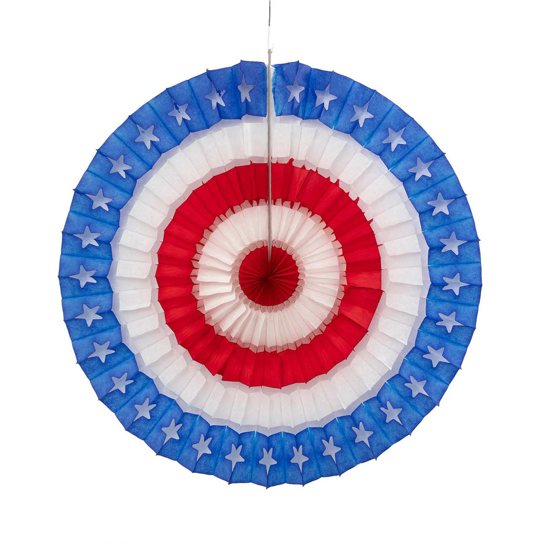 Honeycomb Patriotic Star Fan