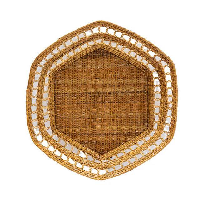Hexagonal Woven Basket