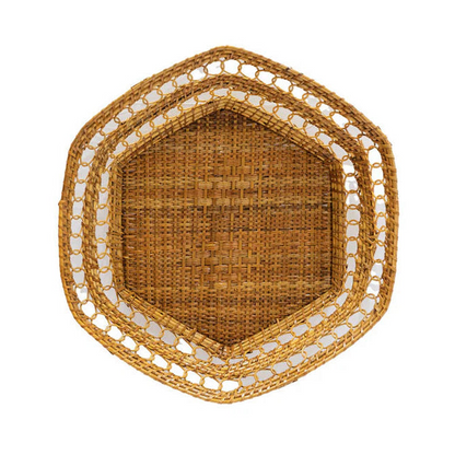 Hexagonal Woven Basket