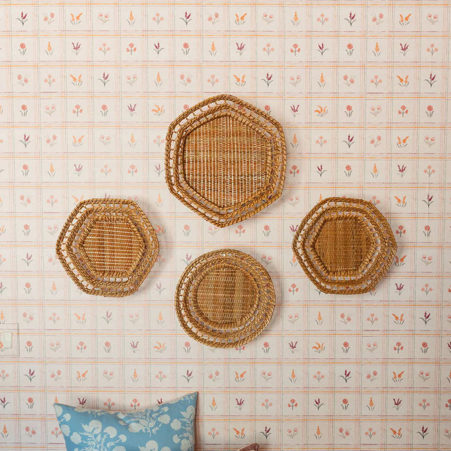 Hexagonal Woven Basket