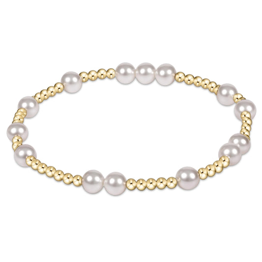 enewton EXTENDS Hope Unwritten 6mm Bead Bracelet, Pearl
