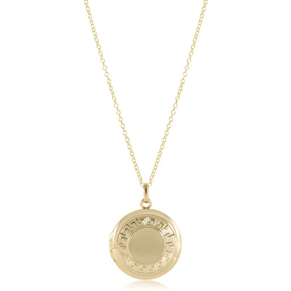 enewton 16" Necklace Gold Cherish Small Gold Locket