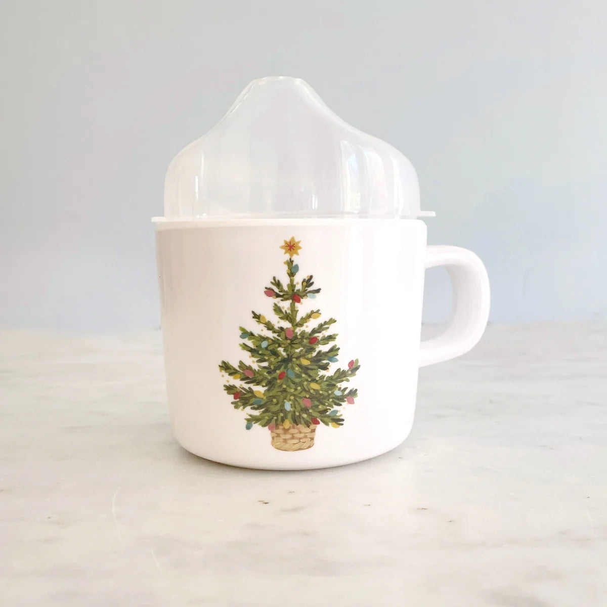 Helmsie Vintage Christmas Tree Sippy Cup