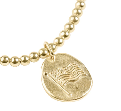 enewton Classic Gold 3mm Bracelet Inspire America Gold Disc