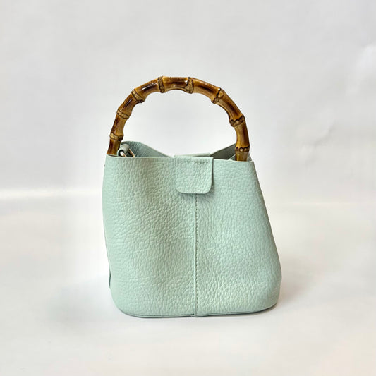 Bamboo Handle Handbag
