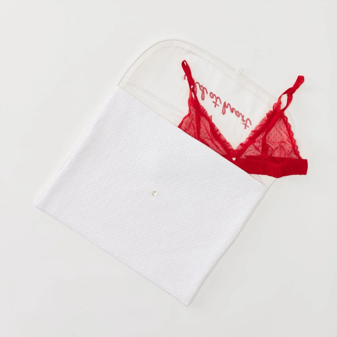 Ivory Lingerie Bag