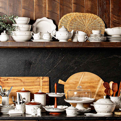 Juliska Berry & Thread Triple Bowl Server