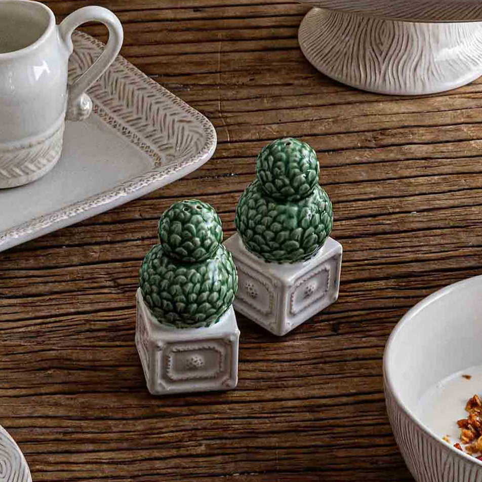 Juliska Berry & Thread Topiary Salt and Pepper Shaker Set