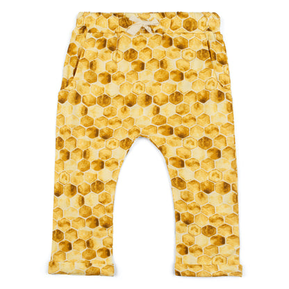 3-6M Honeycomb Bamboo Jogger Milkbarn