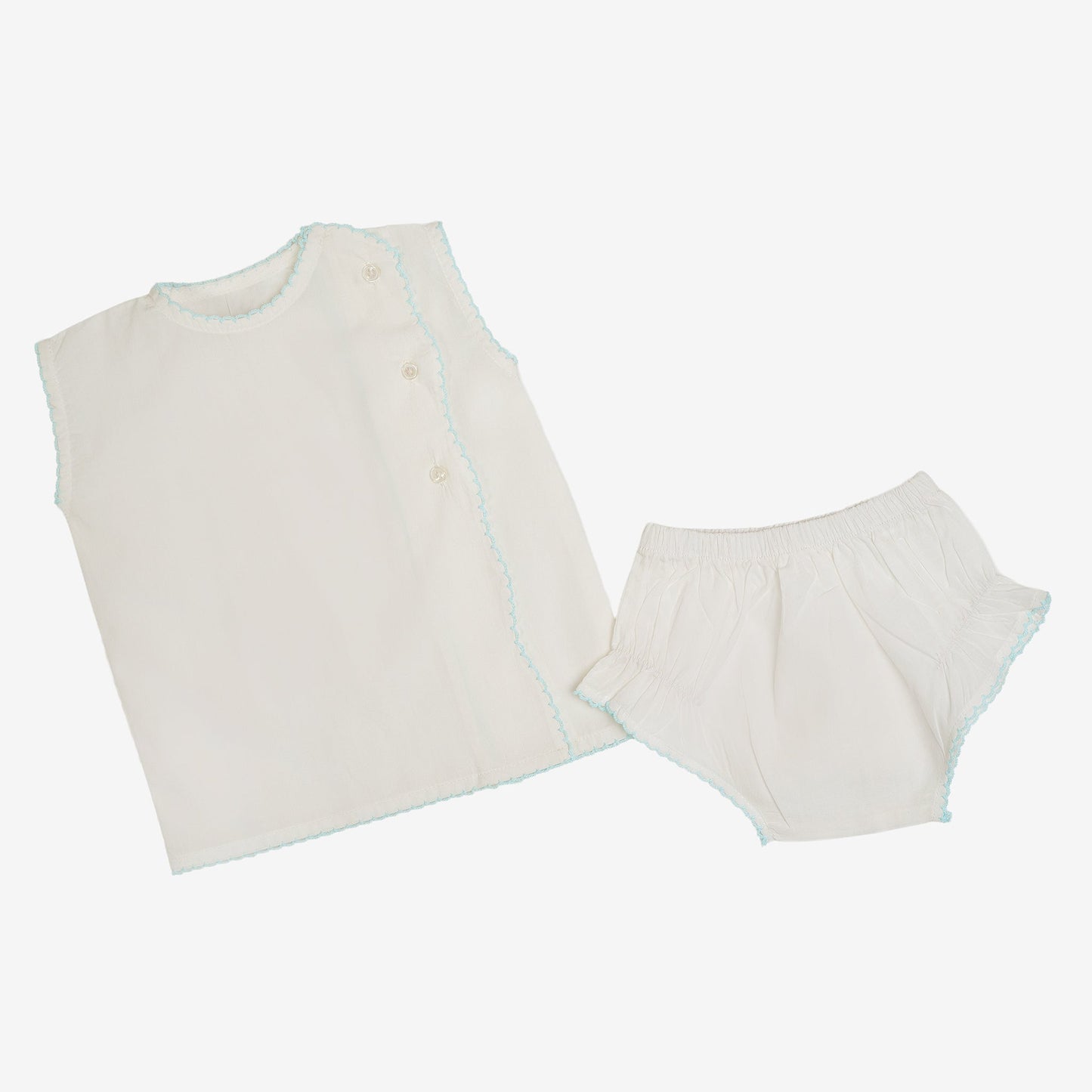 Lenora Baby Classic Diaper Set - Blue