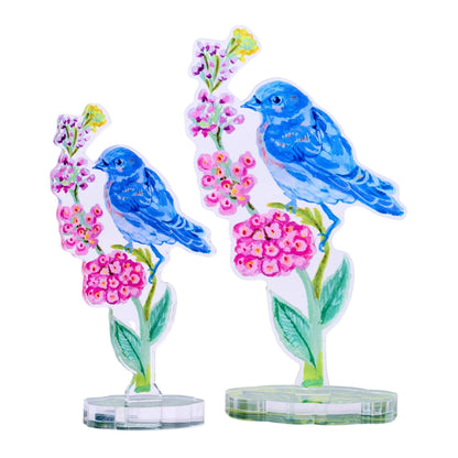 Bluebird of Happiness Small Acrylic Flower