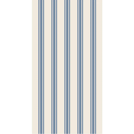 Cornflower Blue Linen Stripe Napkins