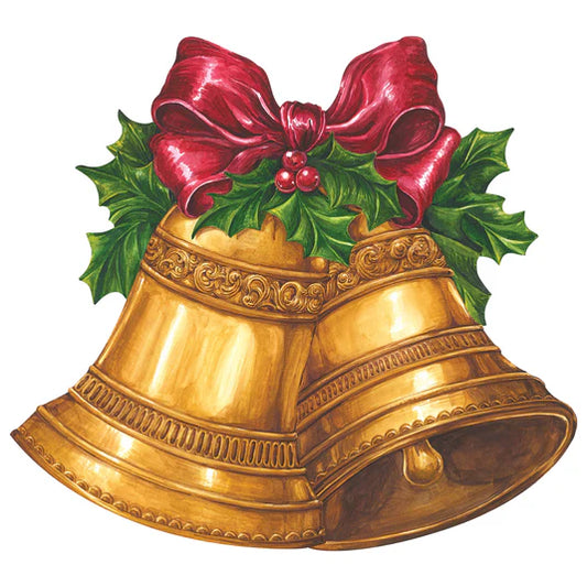 Die-cut Christmas Bells Placemats
