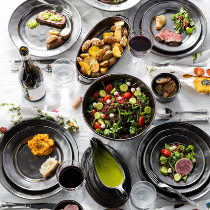 Juliska Pewter Stoneware 10" Serving Bowl