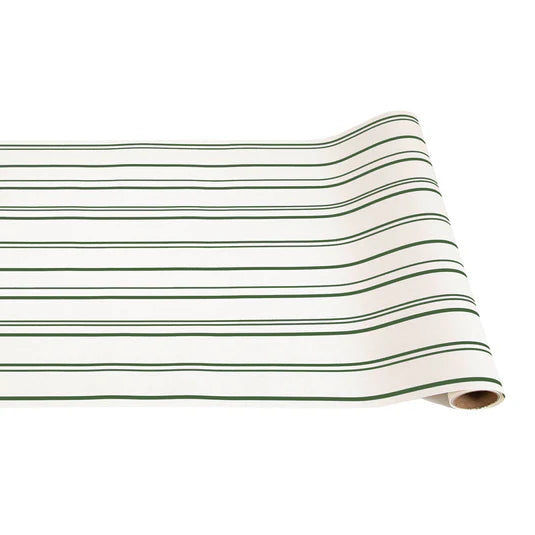 Antique Green Stripe Runner