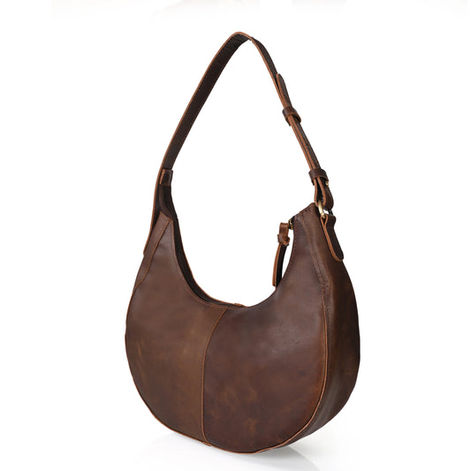 Dark Brown Stella Shoulder Bag