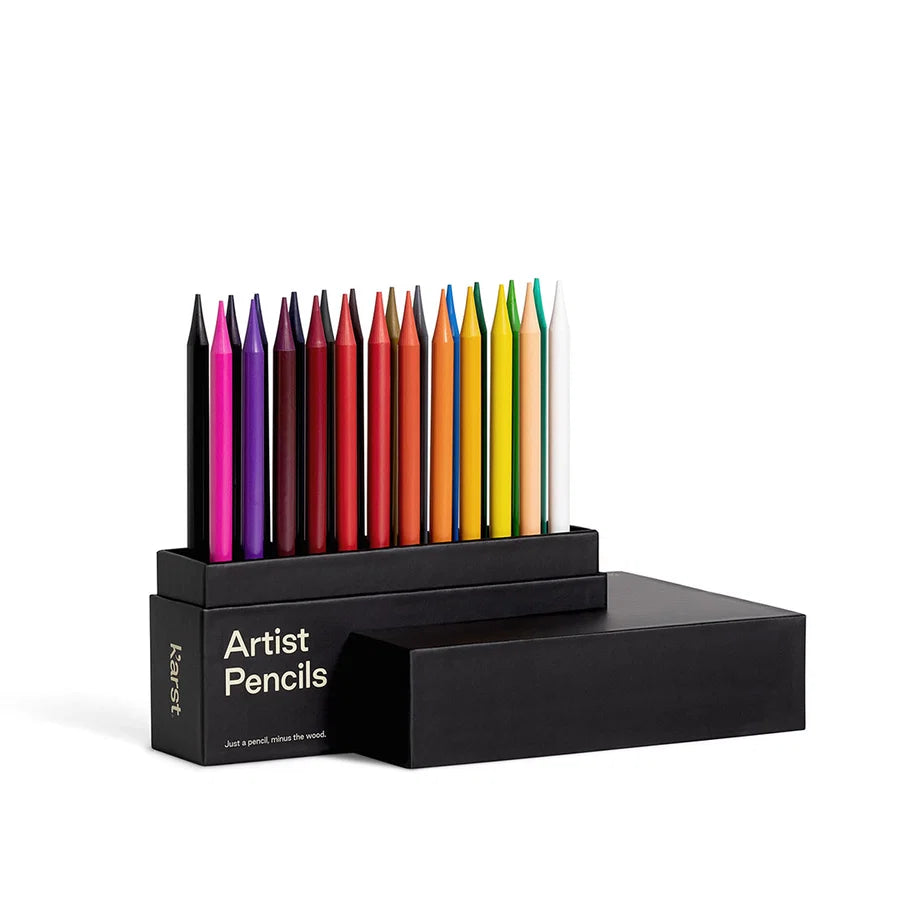 Woodless Artist Pencils, Set of 24