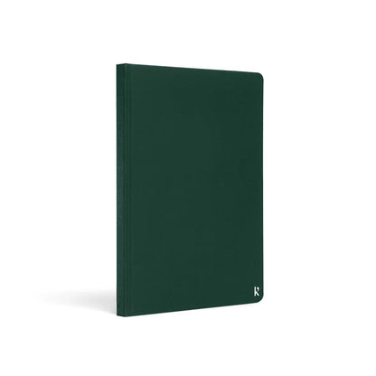 Forest Green A5 Lined Hardcover Stone Paper Notebook