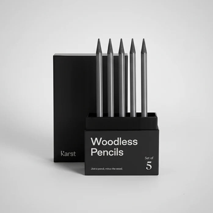 Woodless Graphite Pencils, Set of 5