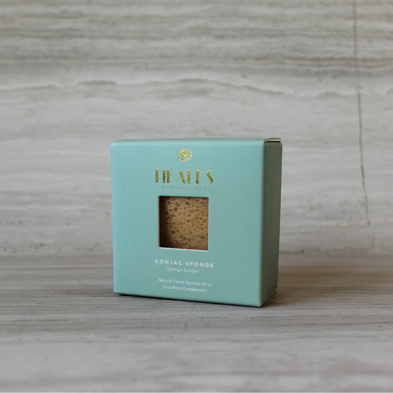 Heales Apothecary Konjac Sponge for Zero Waste Cleaning Turmeric