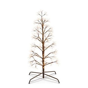 Brown Fairy Light Tape Pod Tree
