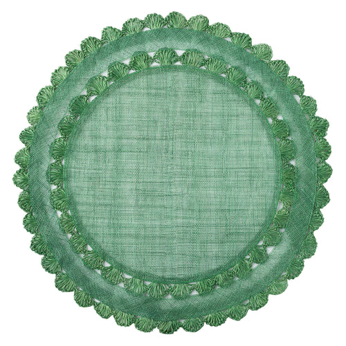 Isadora Evergreen Placemats, Set of 4 - Juliska