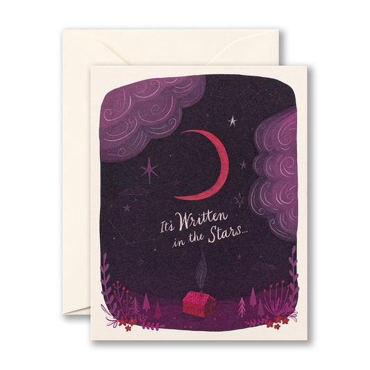 "It's Written In the Stars....." - Love Muchly Birthday Card