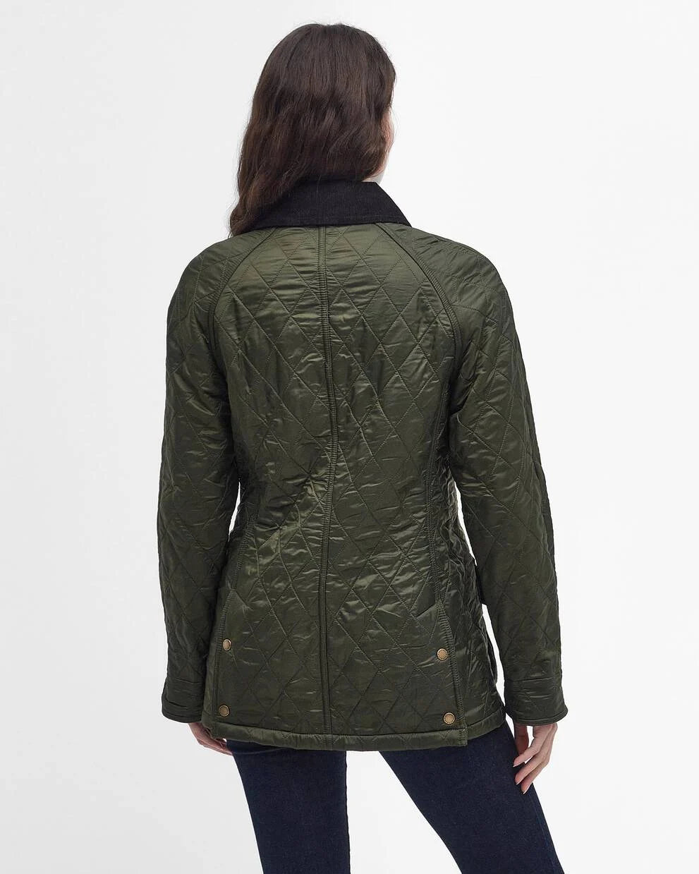 Barbour Women's Beadnell Polarquilt in Olive