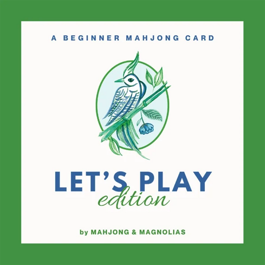 Let's Play Edition Novelty Mahjong Card