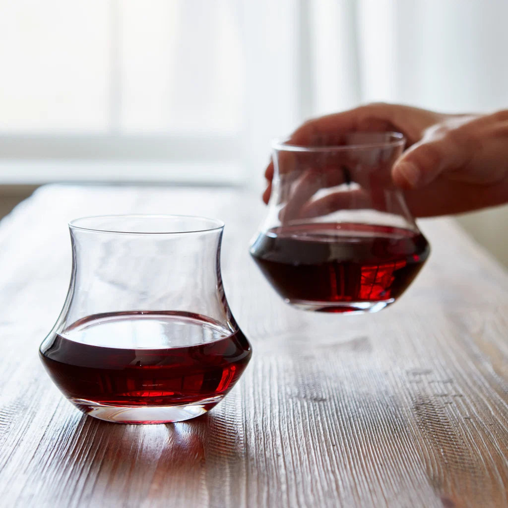 Simon Pearce Madison Stemless Wine Glass