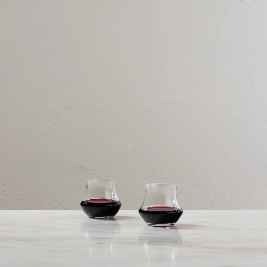 Simon Pearce Madison Stemless Wine Glass