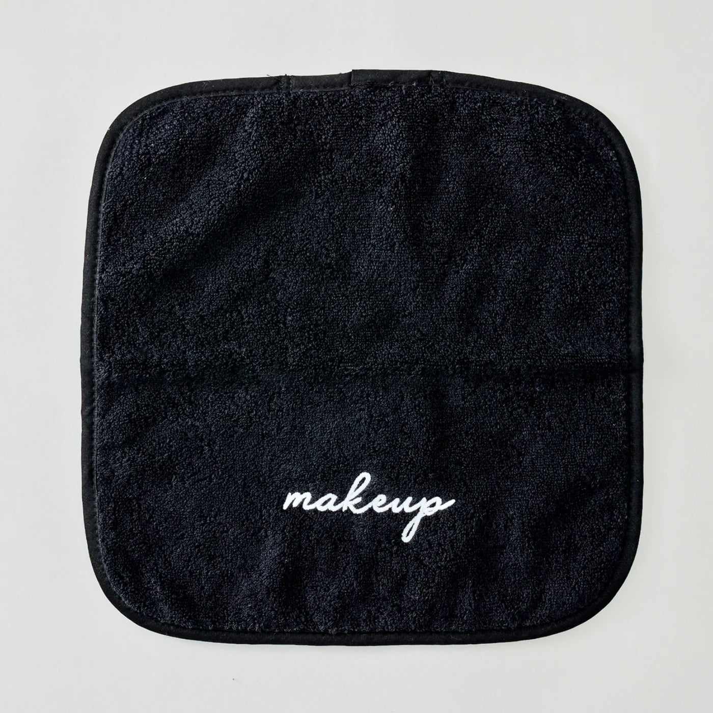 Black "Makeup" Face Cloths Set