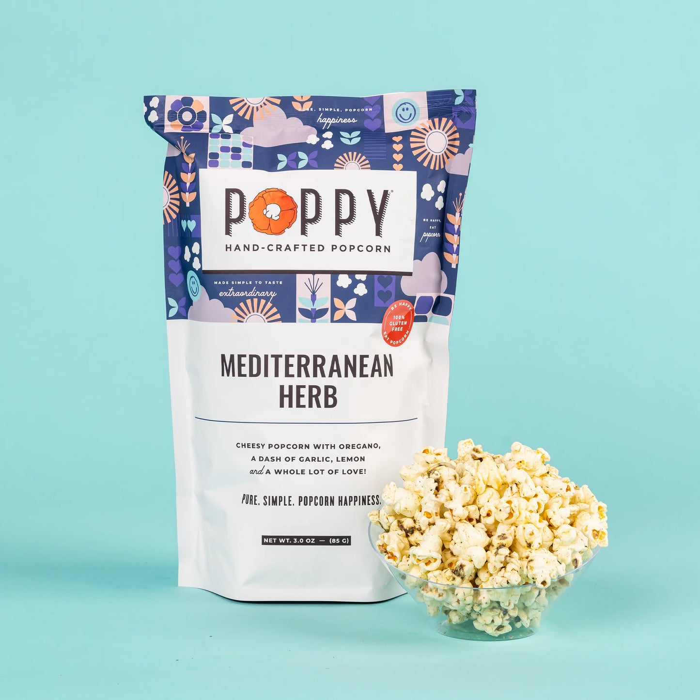 Mediterranean Herb - Poppy Popcorn