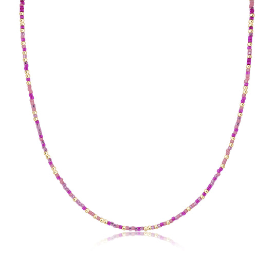 enewton 15" Choker Hope Unwritten, Back to the Fuchsia