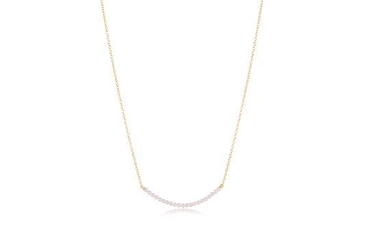 enewton 16" Necklace Gold Beaded Bliss Small Pearl