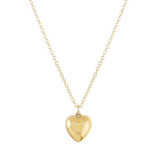 enewton 16" Necklace Gold Love Plush Gold Charm