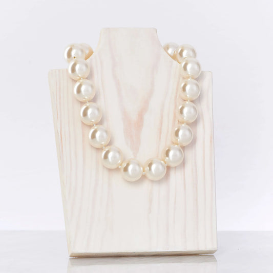 Hot Girl Pearls Ivory Pearl Necklace