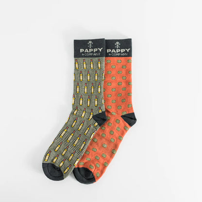Pappy & Co. Barrels & Bottles Sock Set