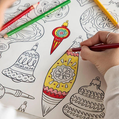 Christmas Coloring Placemat