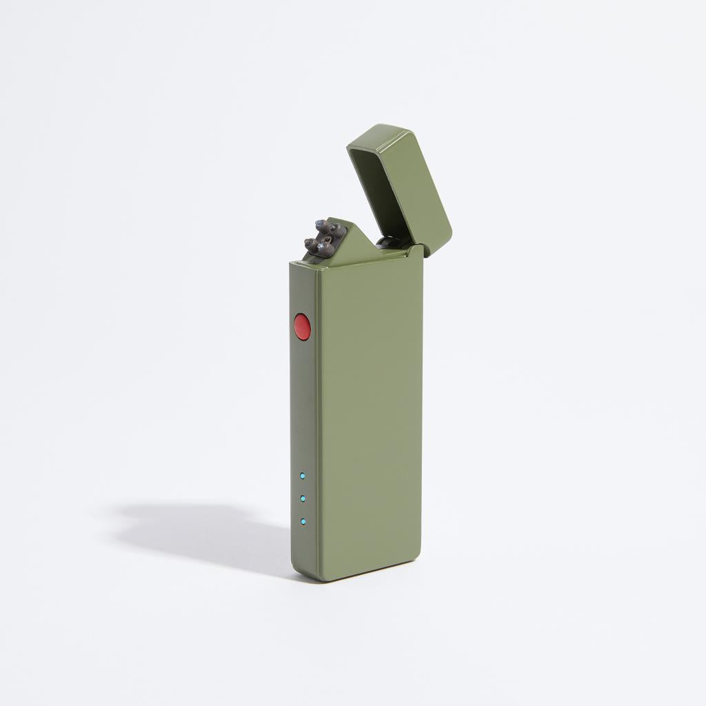 Olive Green Pocket Double Arc Lighter