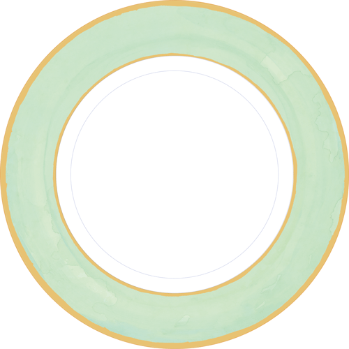 Watercolor Dinner Plates