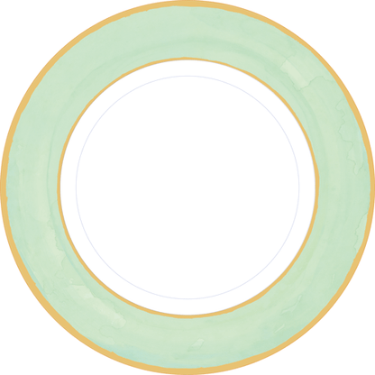 Watercolor Dinner Plates