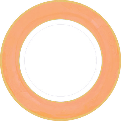 Watercolor Dinner Plates