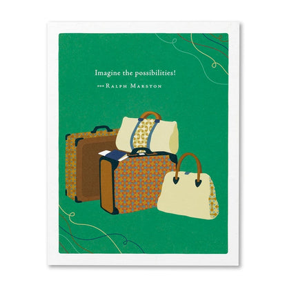 "Imagine the Possibilities..." Retirement Card